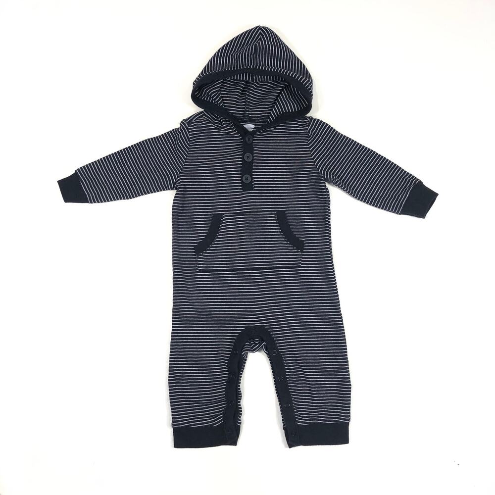 OLD NAVY STRIPED ROMPER SIZE 6/12M